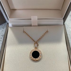 BVLGARI BVLGARI 18kt rose gold pendant WITH PAPERS